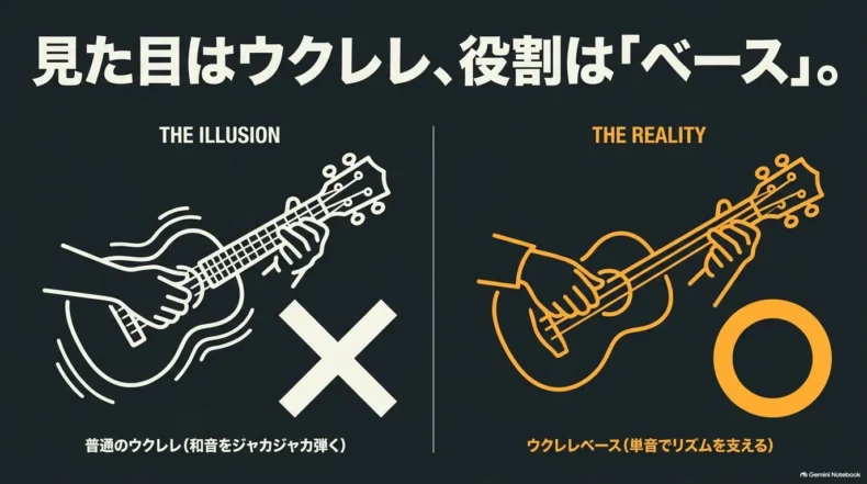 中空(アコースティック)は自宅練習や合奏向き、ソリッド(エレキ)はライブやバンド向きと用途別に比較